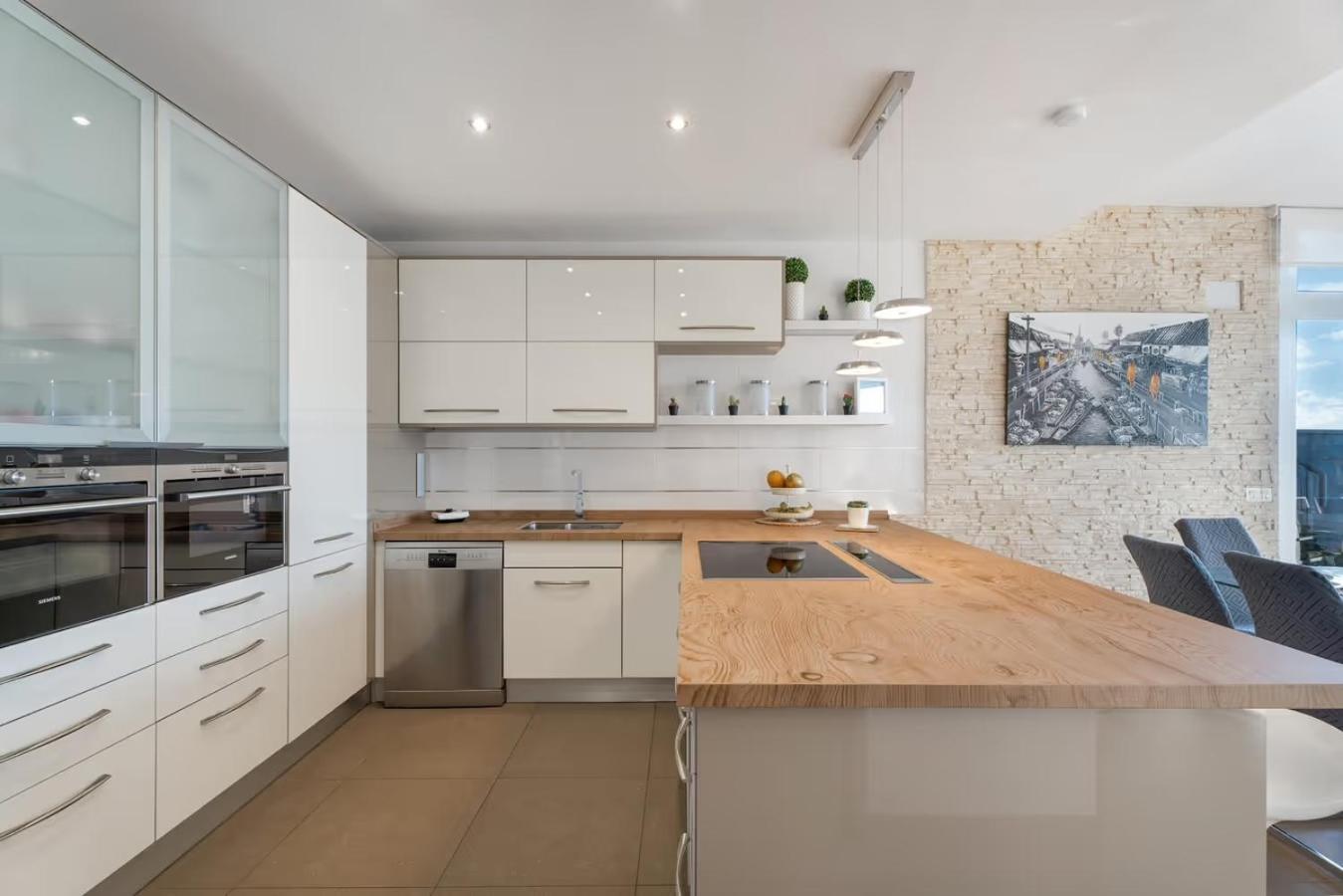 Villa Golden Horizon Con Piscina Privada Climatizada Санта-Урсула Екстер'єр фото