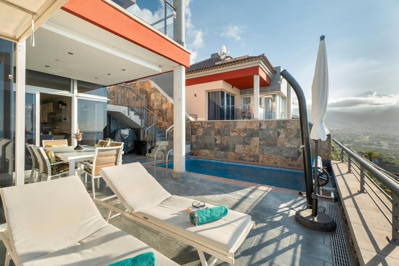 Villa Golden Horizon Con Piscina Privada Climatizada Санта-Урсула Екстер'єр фото