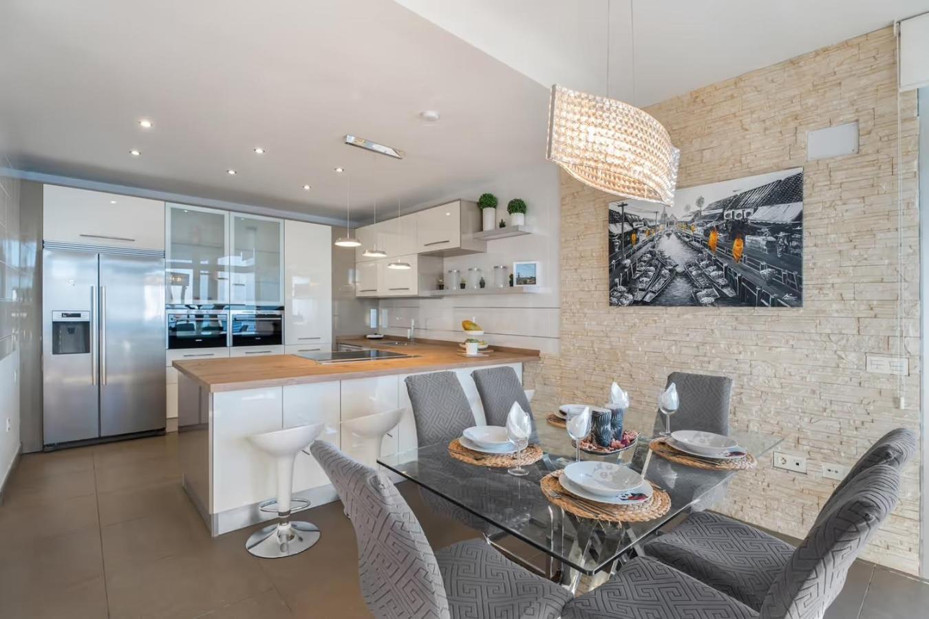 Villa Golden Horizon Con Piscina Privada Climatizada Санта-Урсула Екстер'єр фото